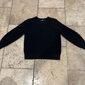 Everlane Black Crew Neck Sweater